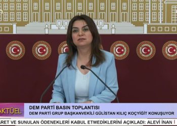 DEM Parti Grup Başkanvekili Güllistan Kılıç Koçyiğit Konuşuyor.