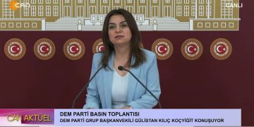 DEM Parti Grup Başkanvekili Güllistan Kılıç Koçyiğit Konuşuyor.