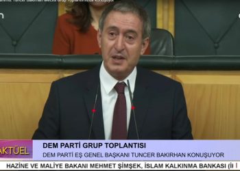 DEM Parti Grup Başkanvekili Tuncer Bakırhan Konuşuyor.