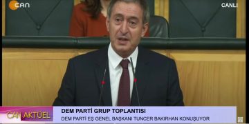 DEM Parti Grup Başkanvekili Tuncer Bakırhan Konuşuyor.