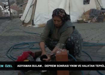 Adıyaman Bulam’da deprem sonrası yıkım ve yardımlar için halktan tepkiler – Rohat Emekçi / Murat Demir