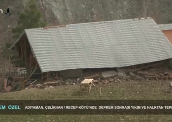 Adıyaman Çelikhan Recep köyünde deprem sonrası yaşam ve halkın tepkileri…..