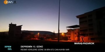 Deprem Bölgesi Maraş Pazarcıktan görüntüler