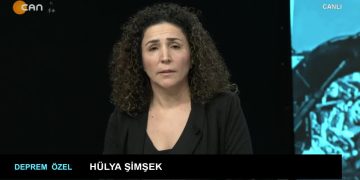 Hülya Şimşek’in sunduğu Deprem Özel programının konukları HDP Eski Milletvekili Besime Konca ve Uluslararası Kürecik Meclisi Eş Başkanı  Arzu Şimşek