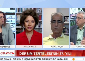 Dersim Tertelesi’nin 87.Yılı- Bizim Gündem Programının Konukları Gazeteci Cemal Turan, Gazeteci Nilgün Mete, Dersim İnşa Kongresi Önceki Eşbaşkanı Ali Çatakçın, Bağımsız Maden-İş Sendikası Örgütlenme Uzmanı Başaran Aksu