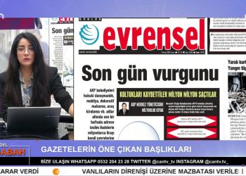 Ezgi Soysal’ın Sunduğu Can Aktüel Bu Sabah Bölüm 2