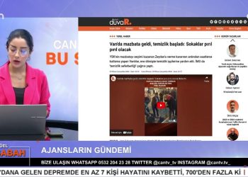 Ezgi Soysal’ın sunduğu Can Aktüel Bu Sabah programının bugünkü konuğu CHP Bursa Milletvekili Orhan Sarıbal.