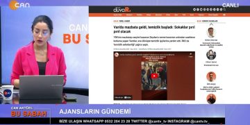 Ezgi Soysal’ın sunduğu Can Aktüel Bu Sabah programının bugünkü konuğu CHP Bursa Milletvekili Orhan Sarıbal.