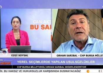 Ezgi Soysal’ın sunduğu Can Aktüel Bu Sabah programının bugünkü konuğu CHP Bursa Milletvekili Orhan Sarıbal. 2 Bölüm