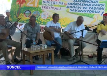 Dersim’de Kuşaktan Kuşapa Kırmanciye Türküler etkinliği düzenlendi