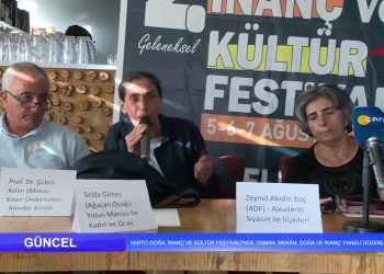Varto Doğa, İnanç ve Kültür Festivali’ne ‘Zaman, Mekan, Doğa ve İnanç’ Paneli Düzenlendi