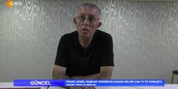 PSAKD Genel Başkan Yardımcısı Hasan Gülüm Can tv’ye Konuştu. GÜNCEL.