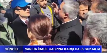 Van’da İrade Gaspına Karşı Halk Sokakta.