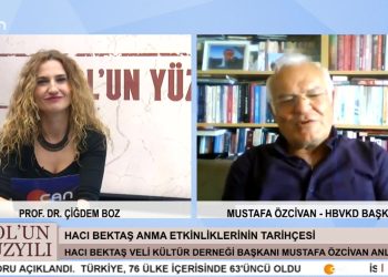 – Hacı Bektaş Anma Etkinliklerinin Tarihçesi
– Hacı Bektaş Dergahı Üzerinden Devletin Alevilere Bakışı
– Alevi Kurumlarının Hacı Bektaş’a Bakışı
– Prof. Dr. Çiğdem Boz’un Hazırlayıp Sunduğu Yol’un Yüzyılı Programının Konuğu Hacı Bektaş Veli Kültür Derneği Başkanı Mustafa Özcivan