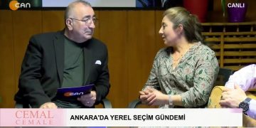 Hüseyin Kelleci’nin hazırlayıp sunduğu Cemal Cemale programının konukları Rukiye Ercan Kara, Ayten Gürsoy ve Yılmaz Tosun, Ankara’da yerel seçim gündemi, Siyasette ve alevi kurumlarında kadın.