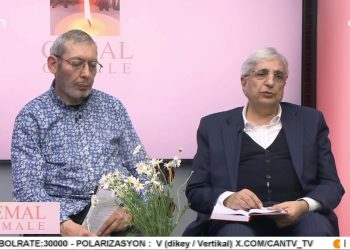 Hüseyin Kelleci’nin hazırlayıp sunduğu Cemal Cemale’nin konukları İsmail Pehlivan, Musa Ağacık ve Dursun Bulut.