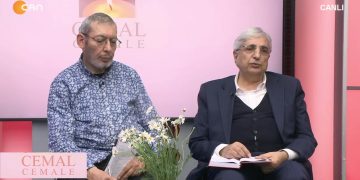 Hüseyin Kelleci’nin hazırlayıp sunduğu Cemal Cemale’nin konukları İsmail Pehlivan, Musa Ağacık ve Dursun Bulut.