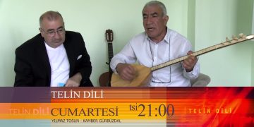 Hüseyin Kelleci’nin Hazırlayıp Sunduğu Telin Dili Programı Cuma Günü ( 27.04.2024 ) TSİ İle 21.00’da Can TV’de Sizlerle