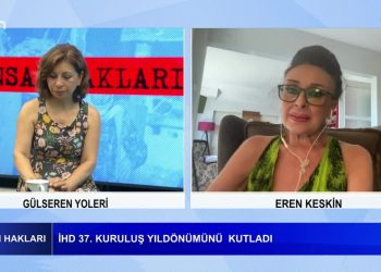 Gülseren Yoleri’nin hazırlayıp sunduğu İnsan Hakları programının bu haftaki konuğu:
-İnsan Hakları Derneği Genel Başkanı 
-Eren Keskin