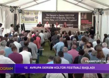 12. Avrupa Dersim Kültür Festivali Başladı… – FRANKFURT / ALMANYA – Canlı