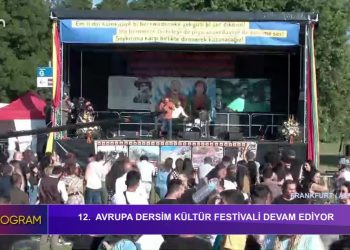 12. Avrupa Dersim Kültür Festivali devam ediyor..
– FRANKFURT / CANLI