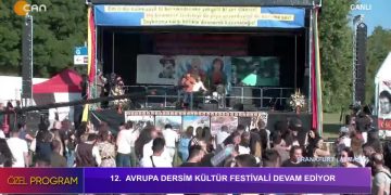 12. Avrupa Dersim Kültür Festivali devam ediyor..
– FRANKFURT / CANLI