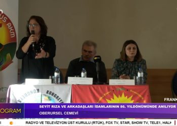 Seyit Rıza ve Arkadaşları İdamlarının 86. Yıldönümünde Anılıyor – 2 – Frankfurt – Canlı