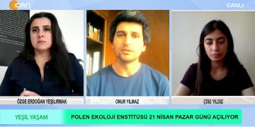 – Özge Erdoğan Yeşilırmak’ın Hazırlayıp Sunduğu Yeşil Yaşam Programının Konukları Polen Enstitüsü Eş Sözcüleri Onur Yılmaz Ve Çise Yıldız