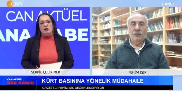 Özgür Basına Müdahale:Medya Haber Ve Sterk TV’ye baskın,9 Gazeteci Göz Altına Alındı – Alevilerden Özgür Basına Baskıya Tepkiler – DEM Parti Ve CHP Meclis Özel Gündemi İle Toplandı – Serpil Çelik Mert İle Can Aktüel Ana Haber Bugünkü Konuğumuz Gazeteci Fehim Işık