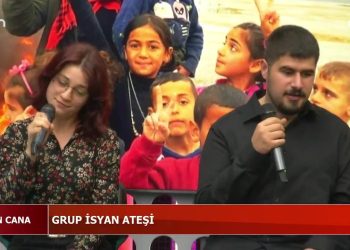 Pınar Aydınlar ile Candan Cana programının konukları Grup İsyan Ateşi, Mehmet Soylu ve Veysel Ulaş Arslan.