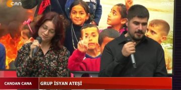 – Pınar Aydınlar ile Candan Cana programının konukları Grup İsyan Ateşi, Mehmet Soylu ve Veysel Ulaş Arslan.