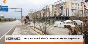 Yeşil Sol Parti Bingöl adayları seçim çalışmaları