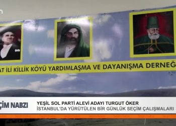 Yeşil Sol Parti Alevi Adayı Turgut Öker.
İstanbul’da yürütülen bir günlük seçim çalışmaları.