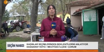 *Kadınlar seçimlerden beklentilerini anlatıyor
Dağsaray köyü / Mecitözü İlçesi / Çorum
*Rohat Emekçi’nin sunumuyla Seçim Nabzı.