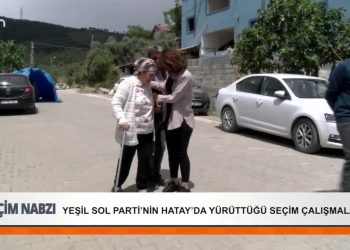 Yeşil Sol Parti Hatay Adayları
*Şirin Nur Vural ve Kerem Nalbant
Yeşil Sol Parti’nin Hatay’da yürüttüğü seçim çalışmaları