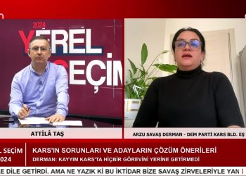Atilla Taş’ın Sunduğu Yerel Seçim 2024 Programının Bugünkü Konukları: Arzu Savaş Derman, Serkan Yılmaz.