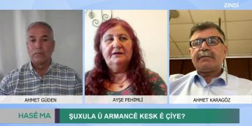 Şuxu La Û Armancê Kesk Ê Çiye – Ahmet Güden ile Hasê Ma Programının Konukları: Ayşe Fehimli, Ahmet Karagöz