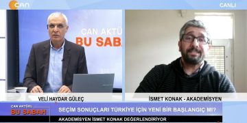 Veli Haydar Güleç’in sunduğu Can Aktüel Bu Sabah programının konukları Prof. Dr. Ahmet Şahinöz, Akademisyen İsmet Konak.