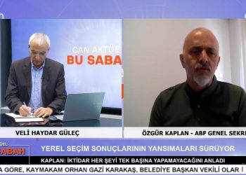 Veli Haydar Güleç’in sunumuyla Can Aktüel Bu Sabah programının konuğu ABF Genel Sekreteri Özgür Kaplan. 2 Bölüm.