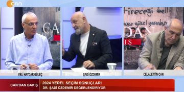 Yerel Seçim Sonuçları Nasıl Bir Atmosfer Yarattı?- Yerel Seçimde Kim Kazandı K,m Kaybetti?- Veli Haydar Güleç’in Sunduğu Can’dan Bakış Programının Konukları: Gazeteci Yazar Celalettin Can Ve Dr. Şadi Özdemir