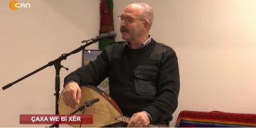 Zeynep Enas’ın Sunduğu Çaxa We Bı Xêr Programının Konukları Muzaffer Çiçek, Xıdır Yer