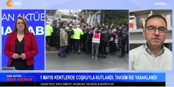 1 Mayıs’aTaksim’de Polis Müdahalesi – Van’da 1 Mayıs Coşku İle Kutlandı – Dersim Belediyesi Borç Durumunu Açıkladı – 2 Temmuz Belgeseli Galası 18 Mayıs’ta – Meyve Fidelerine Yüzde 50 Zam – Elif Sonzamancı İle Can Aktüel Ana Haber.