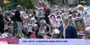 1000. Hafta Cumartesi Anneleri Eylemi.