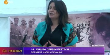 14. AVRUPA DERSİM FESTİVALİ, DERSÎM’DE KADIN VE EKOLOJİ PANELİ