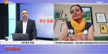 Attilâ Taş’ın sunumuyla Can Aktüel Bu Sabah programının konuğu Madımak Katliamı’nda yaşamını yitiren Gülsüm Karababa’nın kardeşi Zeynep Karababa. 2 Bölüm