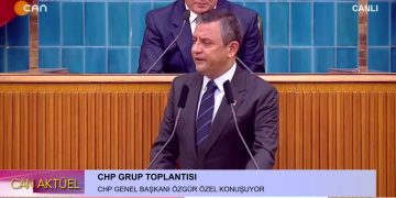 CHP Grup Toplantısı. CHP Genel Başkanı Özgür Özel Konuşuyor.