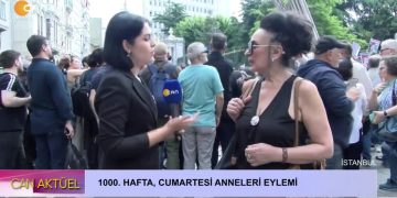 1000. Hafta Cumartesi Anneleri Eylemi.