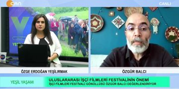 – 19. Uluslarası İşçi Filmleri Festivali 
– Özge Erdoğan Yeşilırmak’ın Hazırlayıp Sunduğu Yeşil Yaşam Programının Konuğu İşçi Filmleri Festivali  Gönüllüsü Özgür Balcı