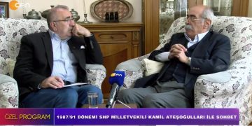 1987/91 Dönemi SHP Milletvekili Kamil Ateşoğulları İle Sohbet – Hüseyin Kelleci’nin Hazırlayıp Sunduğu Özel Programın Konuğu Kamil Ateşoğulları