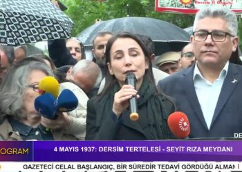 4 Mayıs 1937’de Dersim’de Katledilenler Seyit Rıza Meydanında Anılıyor